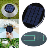 1.1W 5V Solar Charging Panel Mini Round Solar Epoxy Cell Charger Battery Charger Phone Power Bank DIY Solar