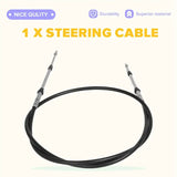 2X 277001790 277002065 New Steering Cable For Sea-Doo Spark 2014-2022 / GTI 90 2018-2022 - All Models