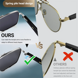 Smart Sunglasses Glasses Music Glasses Outdoor Sports Waterproof Anti-UV Bluetooth Glasses Call for Men Women Pink