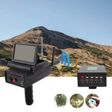Metal Detector 25m Depth 1200m Range Metal Detector Locator AKS Display Screen Remote Underground Field Scanning Searcher