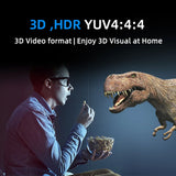 4K 60Hz Optical TOSLINK SPDIF 3.5mm Stereo Audio HDMI-Compatible Extractor Converter Audio Splitter Adapter HDR