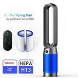 Adjustable Thermostat Control Energy Saving eco Mode Low Noise Bedroom Fan Remote Control 42 Inch Cooling And Heating Fan