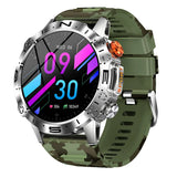 K59 Sports Smartwatch Men 1.43 Inch AMOLED Screen Integrated Zinc Alloy Exquisite Design BT Calls IP67 Waterproof Montion Track