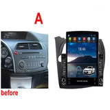 For Tesla Style 2 Din Android 14 Car Radio For HONDA Civic Hatchback 2006-12 Multimedia Video Player GPS Stereo Carplay DSP RDS