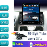 9.7" Android 14 For Chrysler Grand Voyager 5 2011 2012 2013 -14 2015 Tesla Type Car Radio Multimedia Video Player Navigation GPS