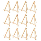 12Piece Wood Easels Tabletop Easels Art Craft Painting Easel Stand For Artist Adults Students
