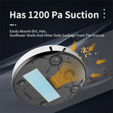 Intelligent Sweeping Robot Large Water Tankplanning And Cleaning Line Low Noise 1400 Pa Large Suction