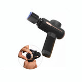 Portable Body Muscle Heated Variable Amplitude Massage Guns Deep Tissue Brushless Motor Massage Gun 6 Head Hot and Cold
