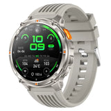 HT33 Smartwatch With Flashlight BT Call Real-time Heart Rate Monitor GPS Track Compass Deep Waterproof Outdoor Sports Smartwatch