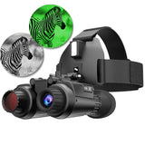 NV8310 Naked-eye 3D Head-mounted Tactical Telescope Camera 4K UHD Infrared Binoculars for Hunting Camping Day and Night Use