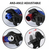 Vise Jaw Insert Aluminum Adjustable Wrench Spanner For Fuel Hose Fitting Automotive Installation Tool Kit