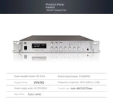 100W150W constant voltage and resistance three zone amplifier, public address system, music playback, high-power amplifier