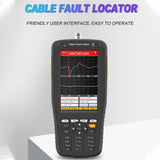 TL280 Cable Fault Tester 1-8km TDR Cable Fault Locator Coaxial Cable Communication Wire Fault Locater Tester LCD Color Screen