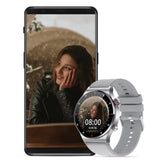 QW33 Smart Watch Men BT Call Information Push Custom Watch Face Multi-sport Modes Heart Rate Monitor Sports Smartwatch