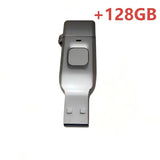 USB Disk 64GB Fingerprint Flash Drive Password Verification Metal OTG Pendrive USB3.0 Type C for PC Phone Lock Thumbdrive Jump