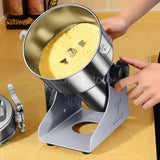 4500g 304 Stainless Steel Grinder Machine Large-scale Crusher Household Mill Commercial Powder Ultra-fine Grinding Machine Mill