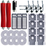 For Roborock QV 35A, QV 35S, QR 798, QR 598 Vacuum Parts Main Side Brushes Hepa Filter Mop Cloth Dust Bags