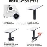 Mini Starlink Aluminum Alloy Roof Bracket Set Star Link Mini Bracket Roof Bracket