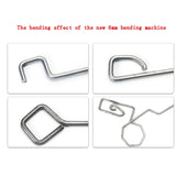 S/N: 20012 Small Metal Bending Machine Home DIY Manual Bending Machine Fourth/Fifth Generation Multifunctional Bending Machine