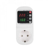 220V 63A Adjustable V/A Protective Socket Digital Display Self-resetting Over Voltage And Under Voltage Protector Safe Socket