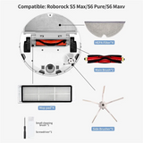 Main Side Brushes HEPA Filters Mop Cloth For Xiaomi Roborock S5 Max S6 Pure S6 Maxv Vacuum Cleaner Spare Parts