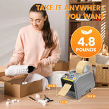 Automatic Tape Dispenser, 999mm Precision Cut, Ideal for Shipping, Schools, Restaurants, Business  Home Ribbon Cutting Machine,