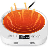 110V/220V Electric Coffee Mug Warmer with Timer Cup Heater for Hot Tea Insulated Heating Pad Coaster 36W