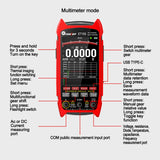 TOOLTOP Thermal Imaging Multimeter 256*192 Thermal Camera 19999 Counts Multimeters Car PCB Repair Industrial Inspect Tools ET15S