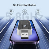 Converts Wired To Wireless CarPlay Adapter Plug & Play Wireless CarPlay & Android Auto Adapter USB Dongle for Factory Wired