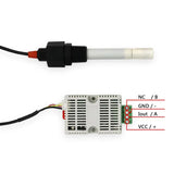 (RS485 Output) 0-4400 µS/cm Conductivity Transmitter with EC Value Detection Sensor Module