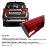 Inner Rear Tail Light Red Lens Rear Tail Lamp Waterproof Stylish Wear Resistant for  Outlander 2016-2022 Accessories