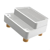 New Accessible Puss Wastebasket Footrest With Quick Assembly And Quiet Execution