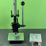 Small-sized Manual Stamping Machine Hand Beer Machine Die-cutting Machine Drilling Silent Rhombic Slash Knocking Slash Machine