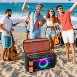 Travel Storage Bag with Shoulder Strap Portable Speaker Carry Tote Bag for JBL PartyBox On The Go 2 Speaker Accessories