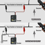 DC 6-42V Automotive Diagnostic Tool Electrical Circuit Tester Tone Generator Cable Wire Breaker Tracker Circuit Fault Finder