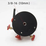 High Precision 0-65° Adjustable Tilt Head with Quick Release Clamp, Aluminum Alloy Tripod Mount Base, 3/8"-16 Thread