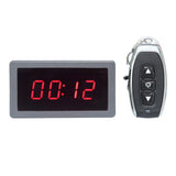 4 Digit Wireless Remote Timer Switch DC6-30V LCD Digital Counter Module 0~99.99 Seconds Counting Range Remote Timer Delay Switch