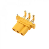 MR30PW-M/F Battery Charging Connector DC500V 15A Gold-Plating 3Pin Horizontal Curved Foot Male/Female Power Charging Plug New