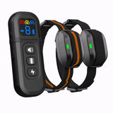 Remote 1900ft Waterproof Dog Training Collar Rechargeable Vibrating Shock LCD Display
