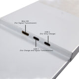 12.3 inch 2400x900 2K IPS USB Type C LCD Monitor For D31 PC Case