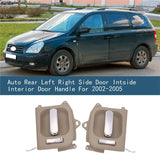 For Kia Carnival 2002-2005 Rear Left Right Side Door Intside Interior Handle Auto Part 0K53Z72330CGE 0K53Z73330BGE