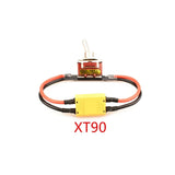XT30/XT60/XT90/T-Plug Power High Current High Load Switch ON-OFF Toggle 12AWG for eBike RC Airplane ESC Motor Connecting Adapter