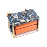 Raspberry Pi 5 UPS Power Module - Uninterrupted 5V/6A Dual-Way Fast Charging with Lithium Battery & I2C Communication