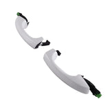 For VW Touareg 2019-2026 Left+ Right Exterior Door Handle 760837205 760837206 White