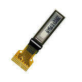 (5Pcs) 0.63 inch OLED Display 120*28 Dot Matrix SSD1312 Drive Smart Wearable Data Cable Screen IIC Interface 14Pin