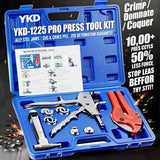 YKD-1225 Sliding Manual Clamp Clamping Tool,Floor Heating Pipe Slipper Joint Installation Pliers Special Pipe Clamp