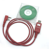Original WOUXUN Walkie Talkie USB Programming Cable KG-UVD1P KG-UV6D KG-UV8D KG-UV899 KG-UV9D PLUS with CD Software Cable