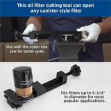 Oil Filter Cutting Tool Fits Filter Up To 5-1/2" In Diameter 66490 Oil Filter Cutter