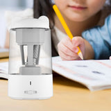 Electric Pencil Sharpener Electric Pencil Sharpener Fully Automatic Fast Sharpen Portable for 6mm-8mm Wood Pencils School Office