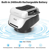 360 Degree Rotating 2 Deck Electric Casino Card Shufflers Rechargeable Cordles Automatic 2-in-1 Card Shuffler and Dealer Machine